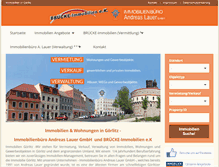 Tablet Screenshot of immobilien-in-goerlitz.de